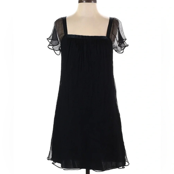 Laundry by Design Dresses & Skirts - Laundry by Design Ruffle Silk Dress Size 4